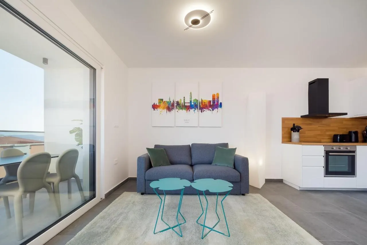 Apartment Luxury Apartment- Balcony- Private Rooftop And Jacuzzi- Common Pool Trogir