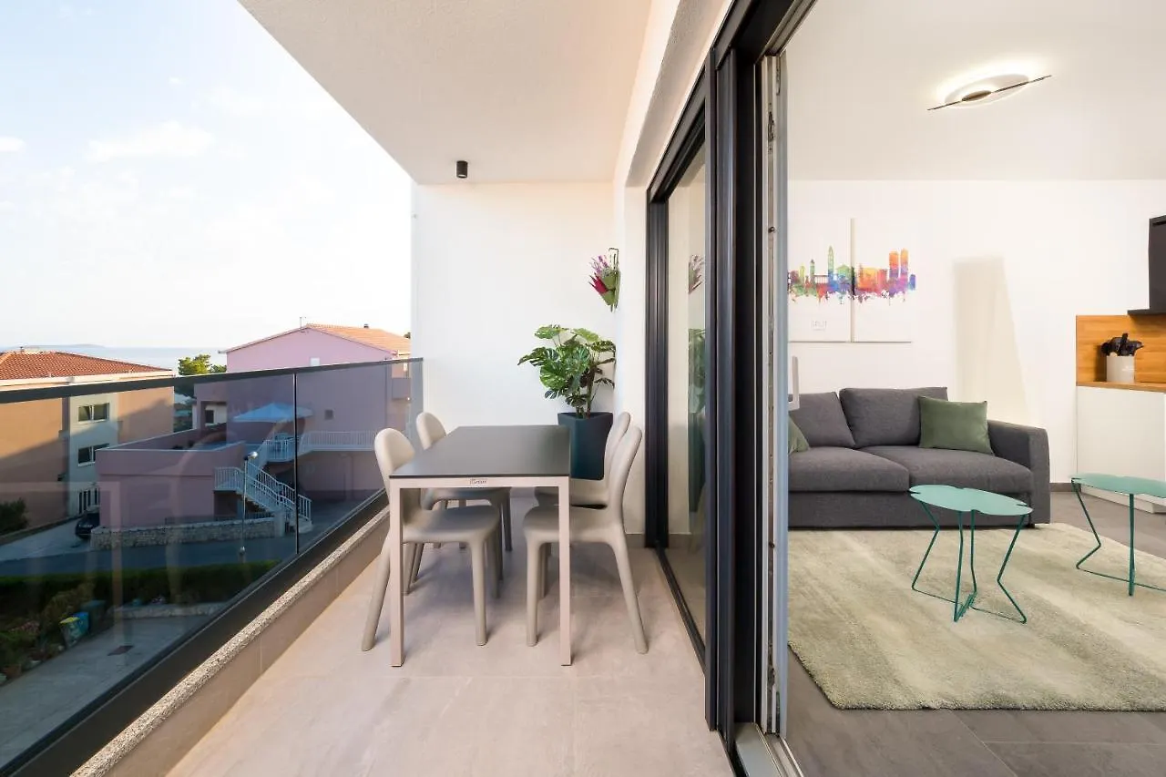 Apartment Luxury Apartment- Balcony- Private Rooftop And Jacuzzi- Common Pool Trogir Croatia