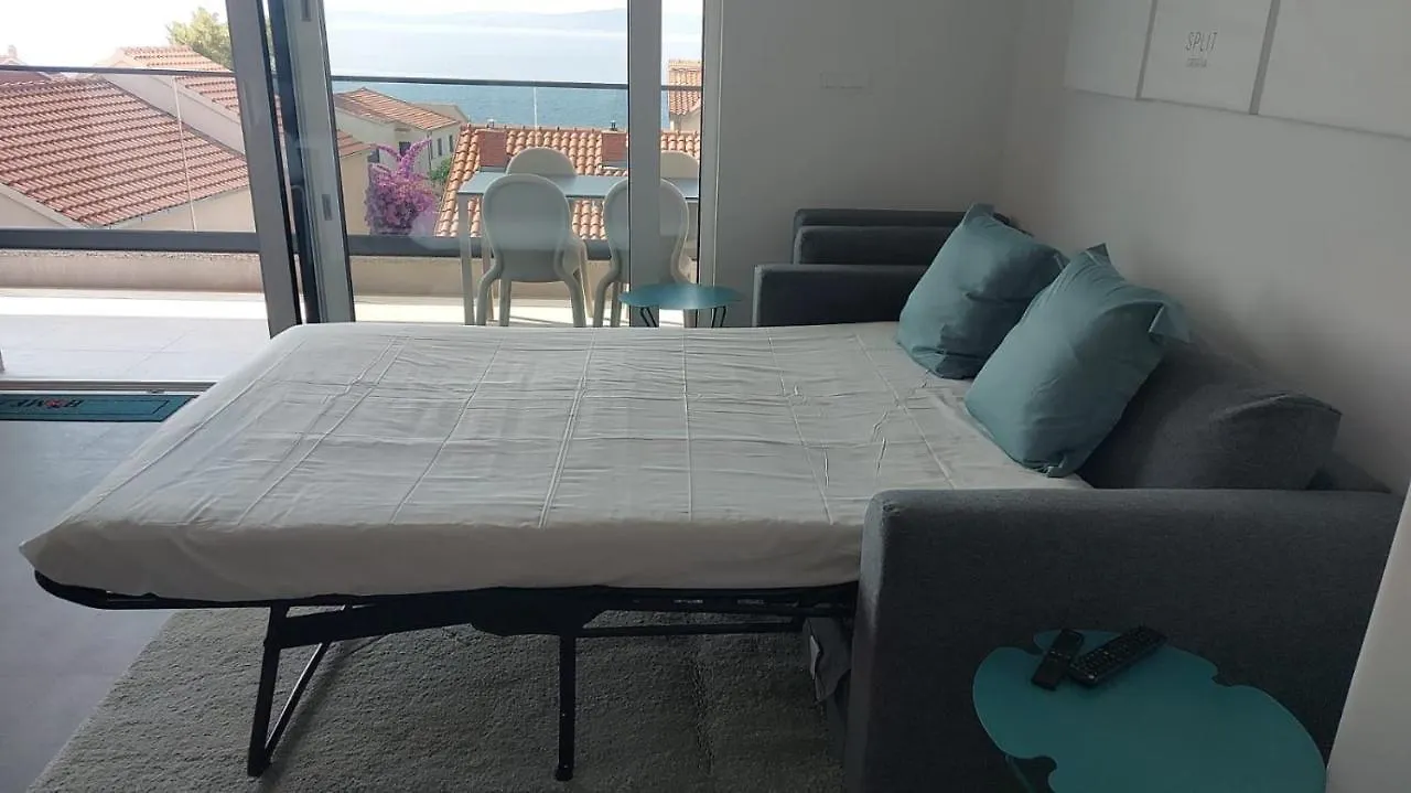 Luxury Apartment- Balcony- Private Rooftop And Jacuzzi- Common Pool Trogir