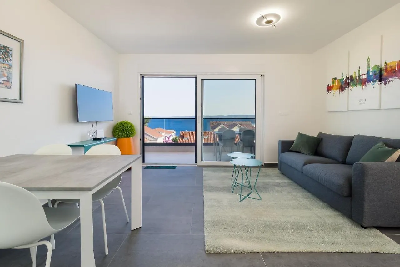 Apartment Luxury Apartment- Balcony- Private Rooftop And Jacuzzi- Common Pool Trogir